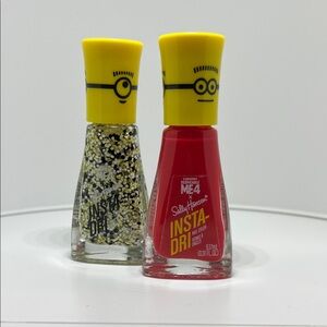 Sally Hansen Insta-Dri Minions Nail Polish Duo - Red and Yellow